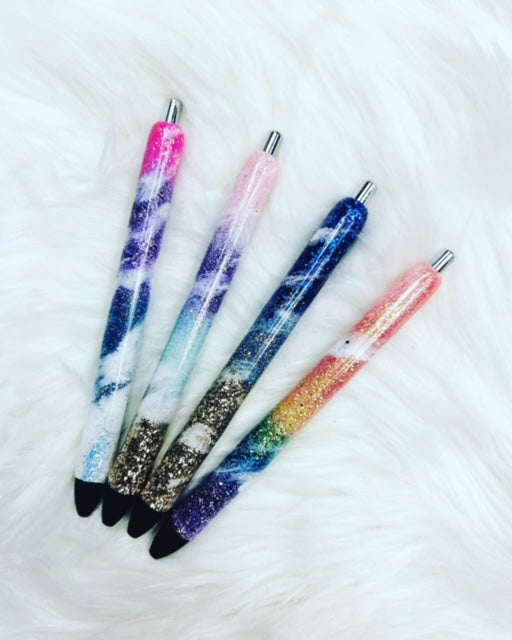 Assorted Sunset Beach Glitter Pens